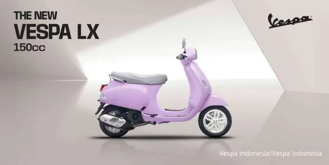 Vespa LX 150 Rilis Varian Warna Baru, Berapa Harga Resminya?